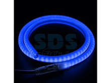Гибкий Неон LED SMD,  форма - D,  синий,  120 LED/м,  бухта 100м