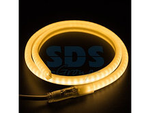 Гибкий Неон LED SMD,  форма - D,  тёплый белый,  120 LED/м,  бухта 100м