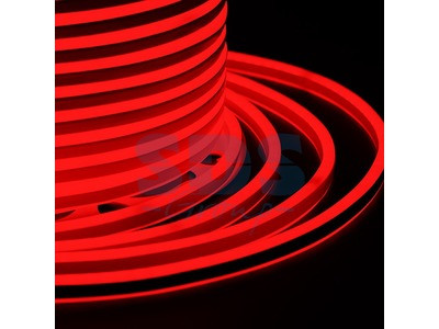 Гибкий Неон LED SMD, компактный 7х12мм, двухсторонний, красный, 120 LED/м, бухта 100м - фото 1 - id-p105597879