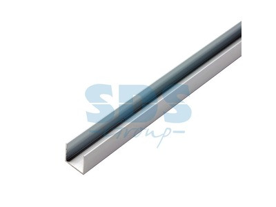 Короб алюминиевый для гибкого неона 15х26мм, длина 1 метр - фото 1 - id-p105597906