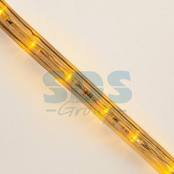 Дюралайт LED, постоянное свечение (2W) - желтый Эконом 24 LED/м , бухта 100м - фото 4 - id-p105597935