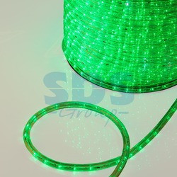 Дюралайт LED, постоянное свечение (2W) - зеленый, 30 LED/м, бухта 100м - фото 2 - id-p105597938