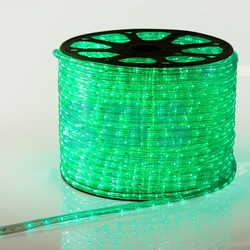 Дюралайт LED, постоянное свечение (2W) - зеленый, 30 LED/м, бухта 100м - фото 7 - id-p105597938