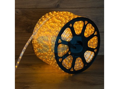 Дюралайт LED, свечение с динамикой (3W) - желтый, 36 LED/м, бухта 100м - фото 1 - id-p105597958