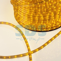 Дюралайт LED, эффект мерцания (2W) - желтый, 36 LED/м, бухта 100м - фото 2 - id-p105597979