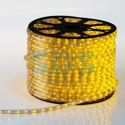 Дюралайт LED, эффект мерцания (2W) - желтый, 36 LED/м, бухта 100м - фото 7 - id-p105597979