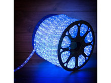 Дюралайт LED,  эффект мерцания (2W) - синий,  36 LED/м,  бухта 100м
