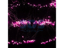 Гирлянда "LED ClipLight" 24V,  5 нитей по 20 метров,  цвет диодов Розовый