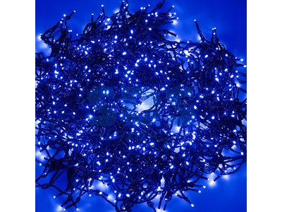Гирлянда "LED ClipLight" 24V, 5 нитей по 20 метров, цвет диодов Синий - фото 1 - id-p105598471