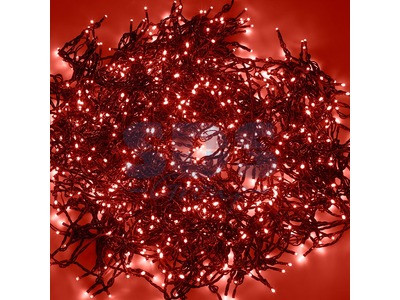 Гирлянда "LED ClipLight" 24V, 5 нитей по 20 метров, цвет диодов Красный, Flashing (Белый) - фото 1 - id-p105598476