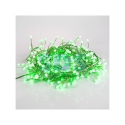 Гирлянда "Мишура LED" 6 м прозрачный ПВХ, 576 диодов, цвет зеленый - фото 6 - id-p105598502