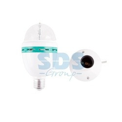 Диско-лампа светодиодная e27, подставка с цоколем e27 в комплекте, 230 В - фото 9 - id-p105598680