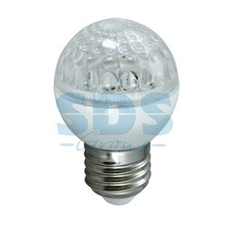 Лампа шар e27 10 LED Ø50мм зеленая 24В - фото 2 - id-p105598688