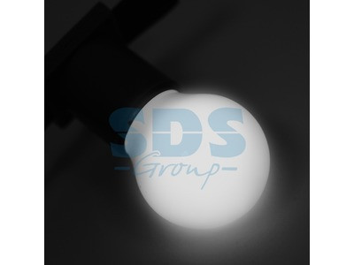 Лампа шар e27 5 LED Ø45мм - белая - фото 1 - id-p105598703