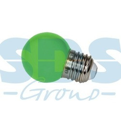 Лампа шар e27 5 LED Ø45мм - зеленая - фото 3 - id-p105598705