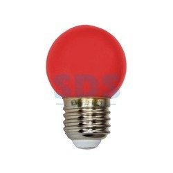 Лампа шар e27 5 LED Ø45мм - красная - фото 2 - id-p105598706