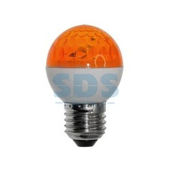 Лампа строб e27 Ø50мм оранжевая - фото 2 - id-p105598735