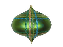 Елочная фигура "Волчок" 16 см,  цвет зеленый мульти