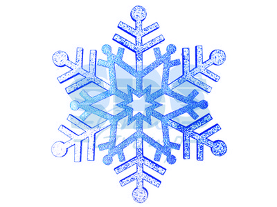 Елочная фигура "Снежинка резная", 81 см, цвет синий - фото 1 - id-p105598814