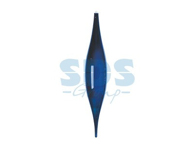 Елочная фигура "Сосулька", 56 см, цвет синий - фото 1 - id-p105598823