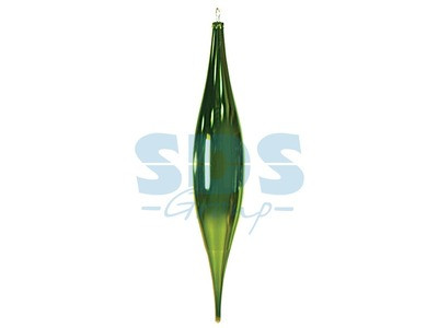 Елочная фигура "Сосулька",  91 см,  цвет зеленый