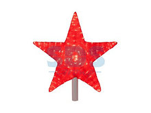 Акриловая светодиодная фигура "Звезда" 80см,  240 светодиодов,  красная,