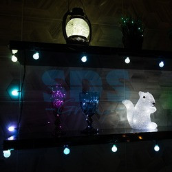 Гирлянда светодиодная "Цветные Шарики" 20 LED МУЛЬТИКОЛОР 2,8 метра - фото 2 - id-p105599459