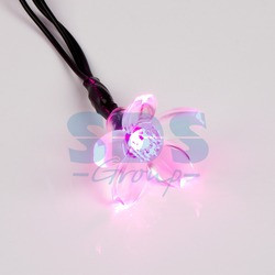Гирлянда светодиодная "Цветы Сакуры" 50 LED РОЗОВЫЕ 7 метров с контроллером - фото 7 - id-p105599460
