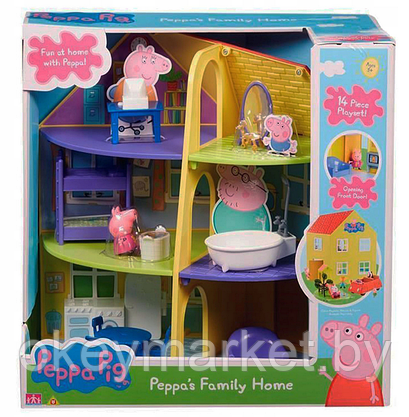 Игровой набор TM Toys Дом семьи Peppa Pig 06384, фото 2