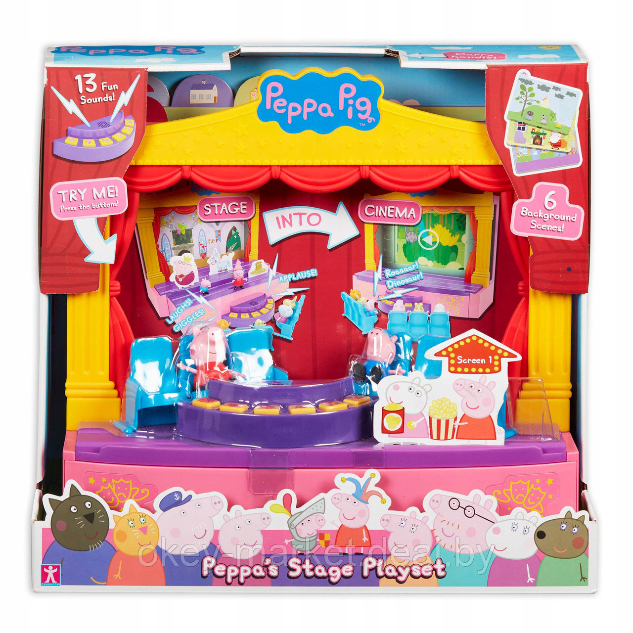 Игровой набор Театральная Сцена Peppa Pig - фото 9 - id-p109819178