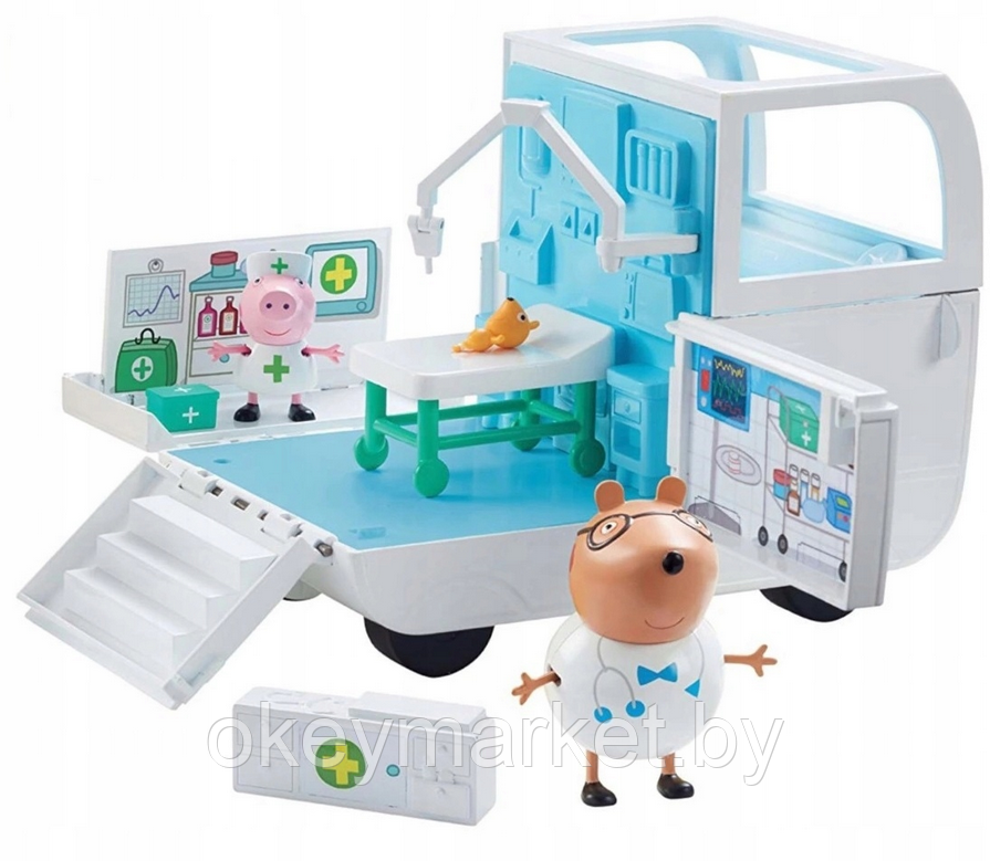 Игровой набор Мобильный медицинский центр Peppa Pig 06722 - фото 1 - id-p109819238