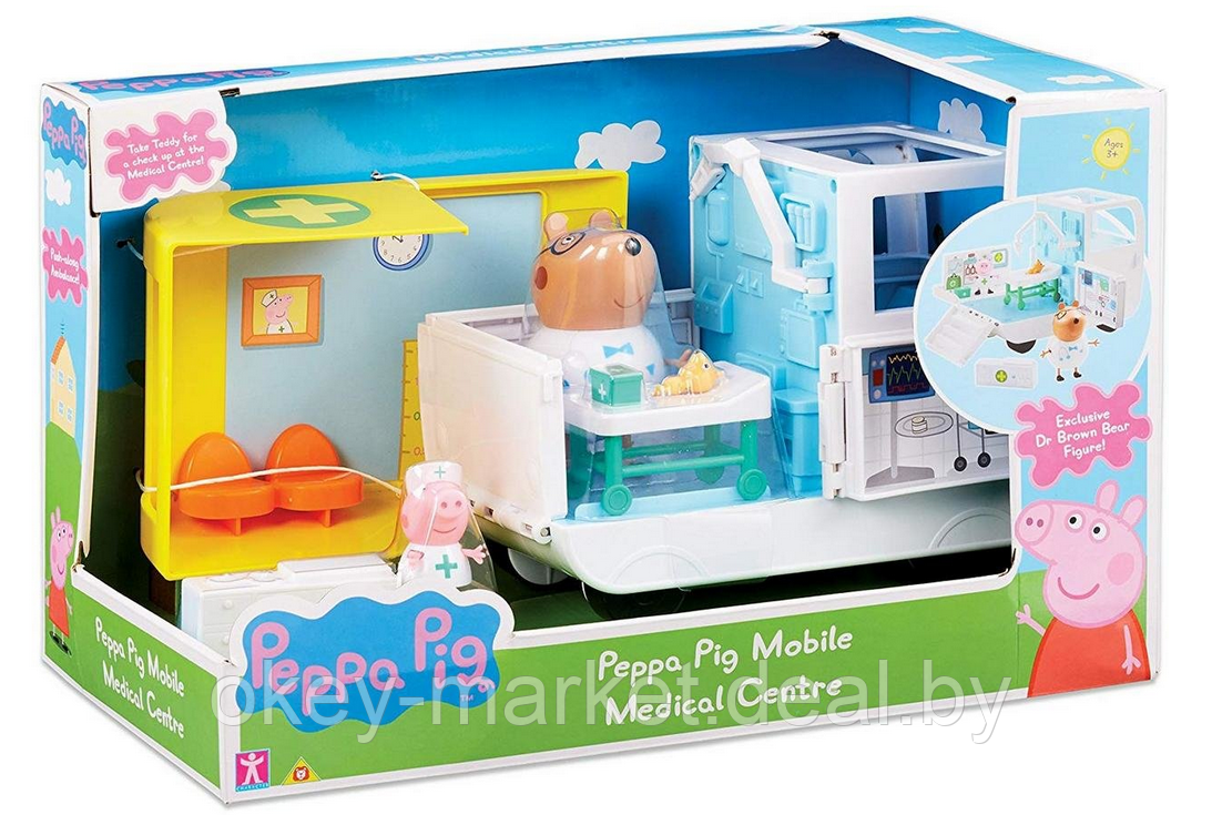 Игровой набор Мобильный медицинский центр Peppa Pig 06722 - фото 8 - id-p109819238