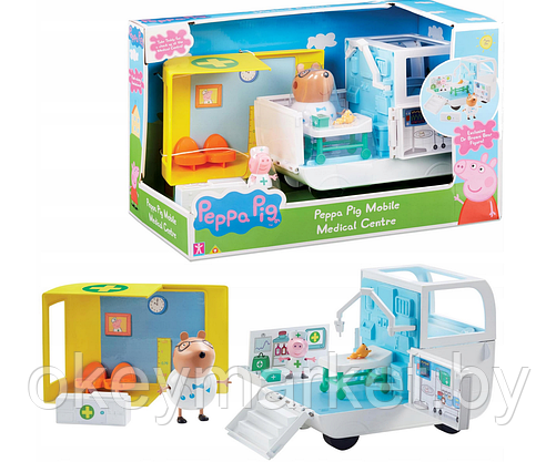 Игровой набор Мобильный медицинский центр Peppa Pig 06722, фото 3