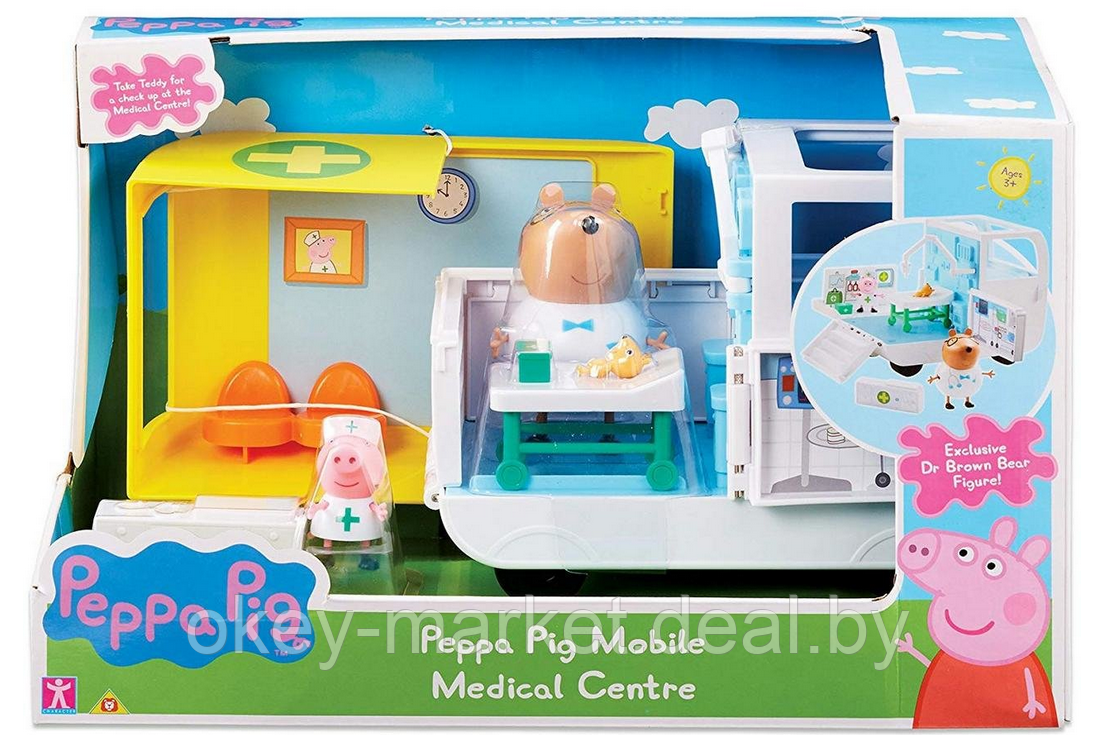 Игровой набор Мобильный медицинский центр Peppa Pig 06722 - фото 9 - id-p109819238