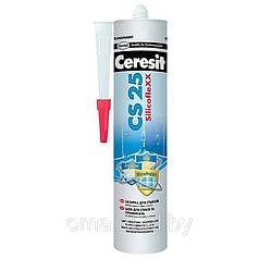 Ceresit CS 25 Белый. Санитарный силиконовый герметик 280 мл.