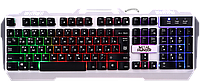 Проводная игровая клавиатура Defender Metal Hunter GK-140L RU,RGB подсветка,19 Anti-Ghost