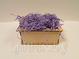 Наполнитель бумажный Стружка (100 гр) фиолетовый