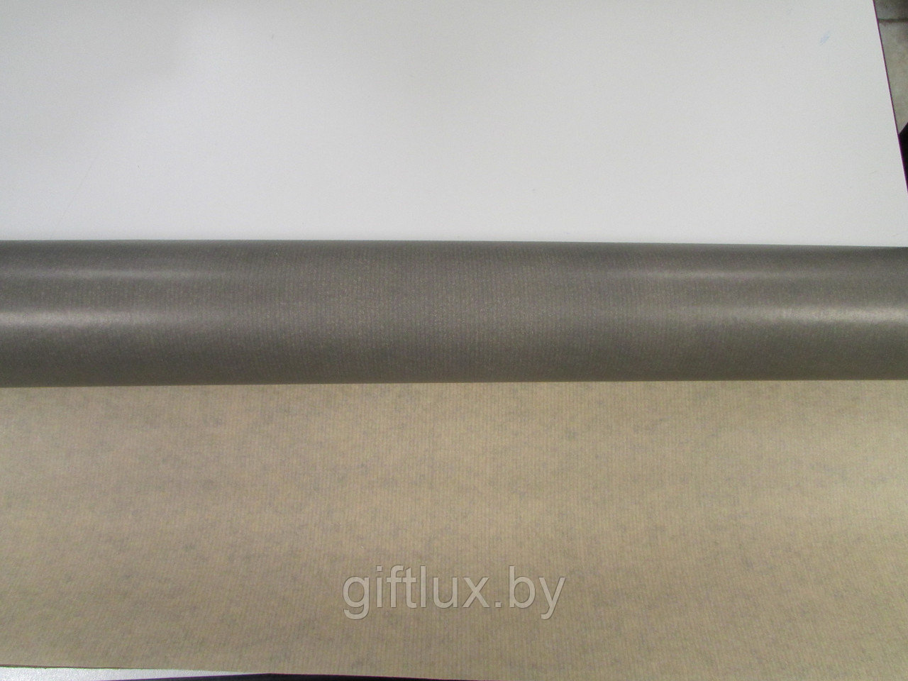 Бумага Крафт Однотон 75 см *82 м (40 гр) серый