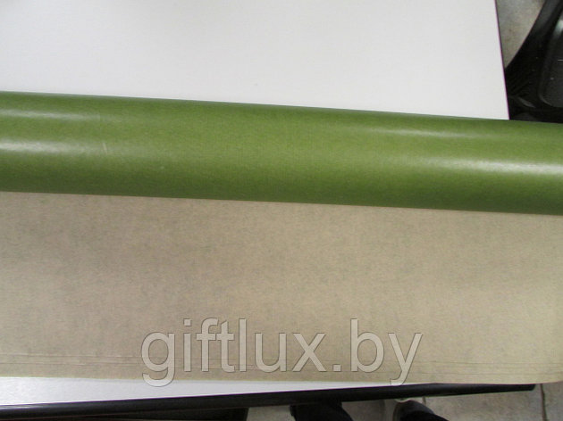 Бумага Крафт Однотон 75 см *82 м (40 гр) зеленый, фото 2
