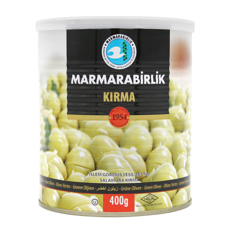 Оливки зеленые Marmarabirlik битые 3XL, 400 гр.(Турция) - фото 1 - id-p109933543