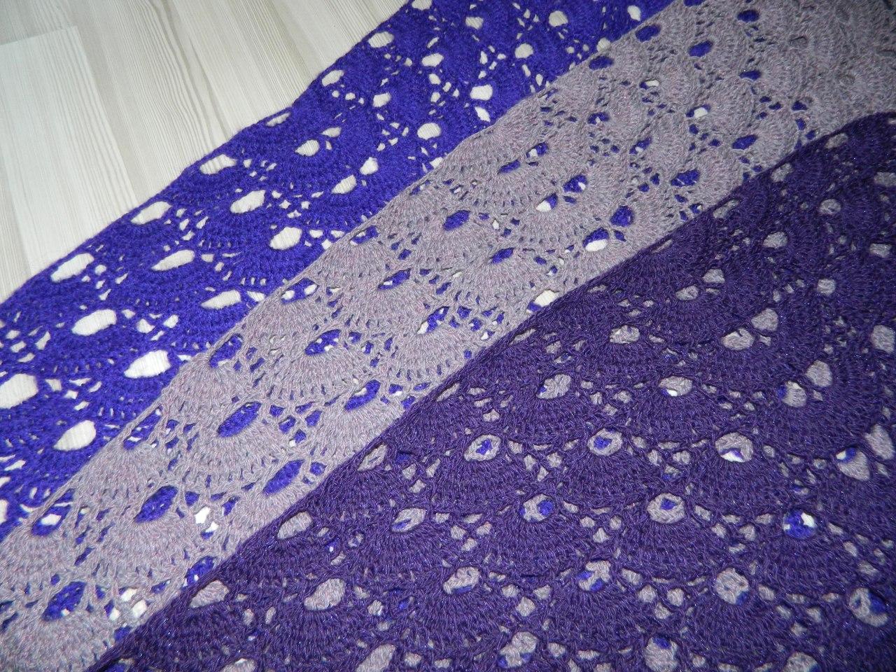Фиолетовый цвет в вязании - фото 7 - id-p107681708
