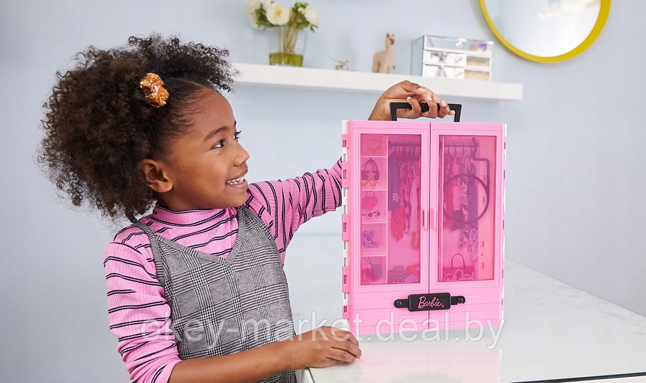 Игровой набор Barbie Розовый шкаф модницы GBK11 - фото 6 - id-p109935156