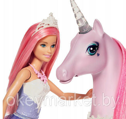 Кукла Барби и Радужный единорог Barbie Mattel FXT26, фото 2