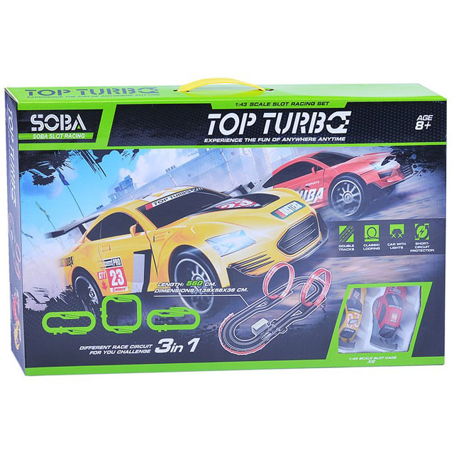 Гоночная трасса 3в1 SOBA TOP TURBO 5.6м LVT12114