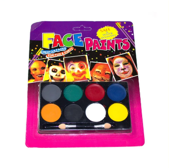 Аквагрим Face Paints (8 цветов кисточка)