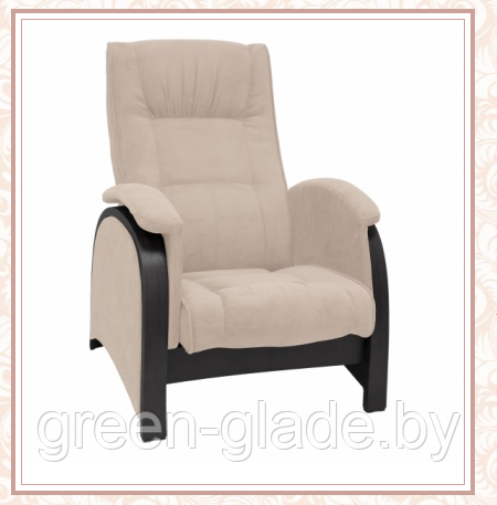 Кресло глайдер модель Balance-2 каркас Венге, ткань Verona Vanilla - фото 1 - id-p23202586