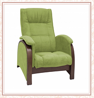 Кресло глайдер модель Balance-2 каркас Орех ткань Verona Apple Green