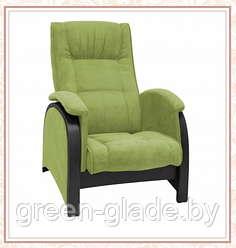 Кресло глайдер модель Balance-2 каркас Венге, ткань Verona Apple Green