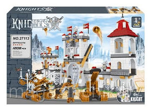Конструктор Осада замка из серии Сила рыцаря 27113 Ausini 1208 деталей аналог Лего (LEGO)