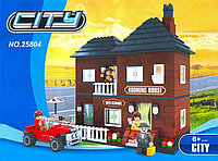 Конструктор Гостиница из серии Город 25804 Ausini 533 детали аналог Лего (LEGO)